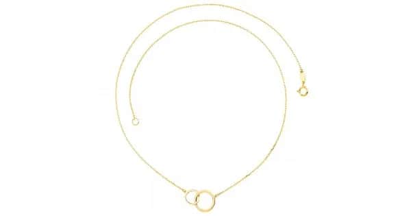 Znaczenie naszyjnika z dwoma kółkami symbolika i kulturowe inspiracje