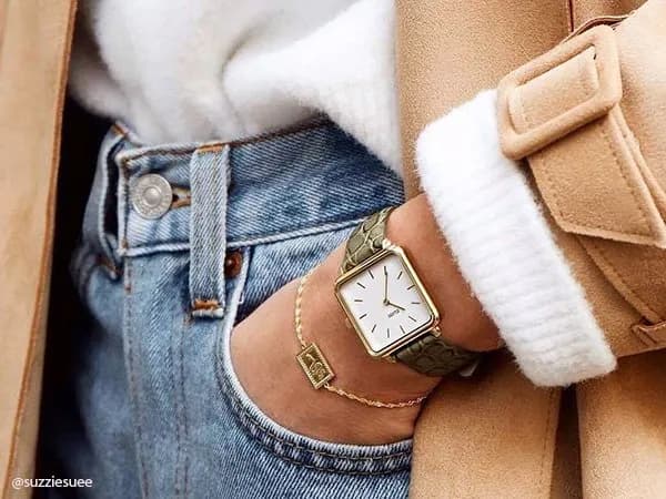 Damskie zegarki na szerokim pasku – modne style, wygoda i najlepsze dopasowanie