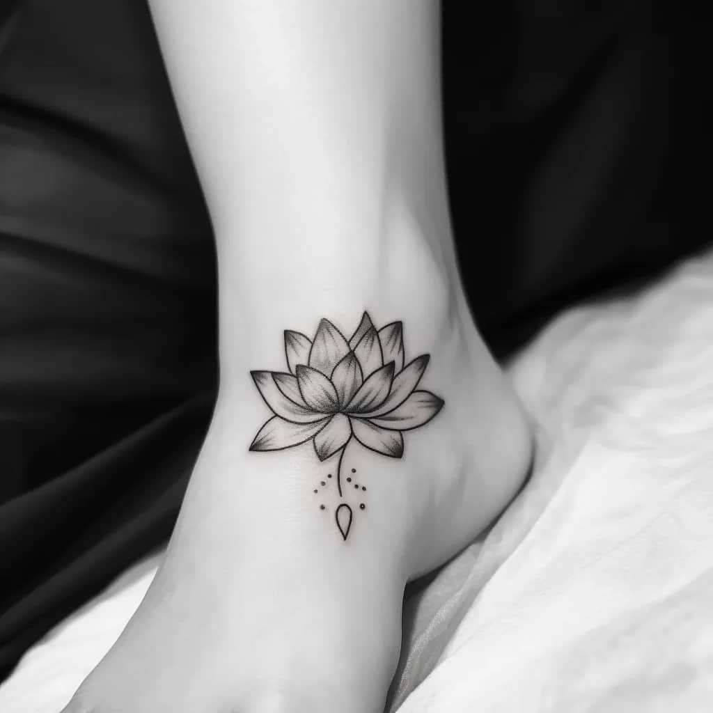 Co oznacza tatuaż kwiat lotosu – symbolika, znaczenie i inspiracje